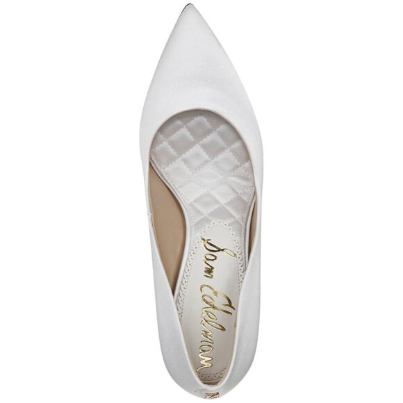 Sam Edelman Women's Hazel Pumps - Bright White - Picture 4 of 4